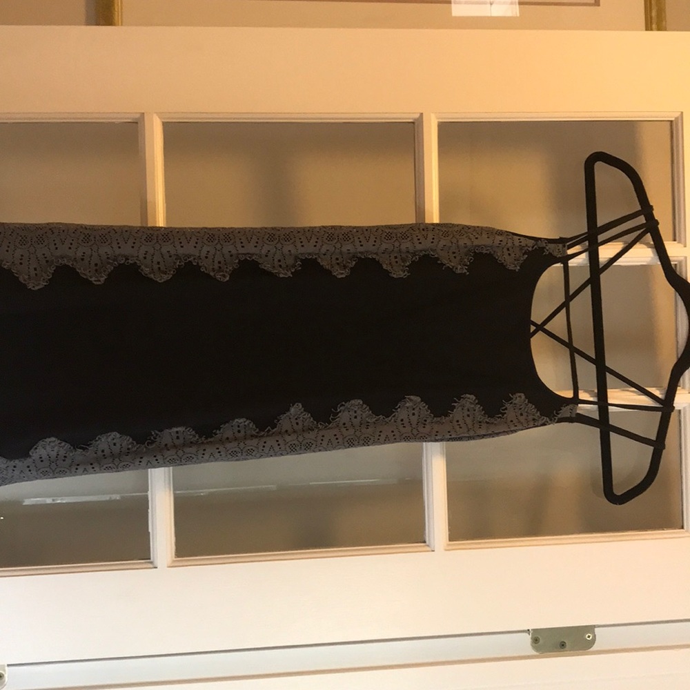 Strappy Black Free People dress